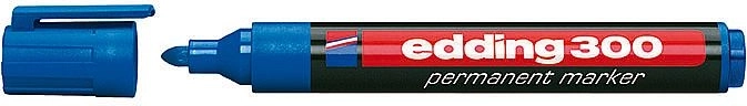 Industrieller Permanentmarker Blau Edding 300