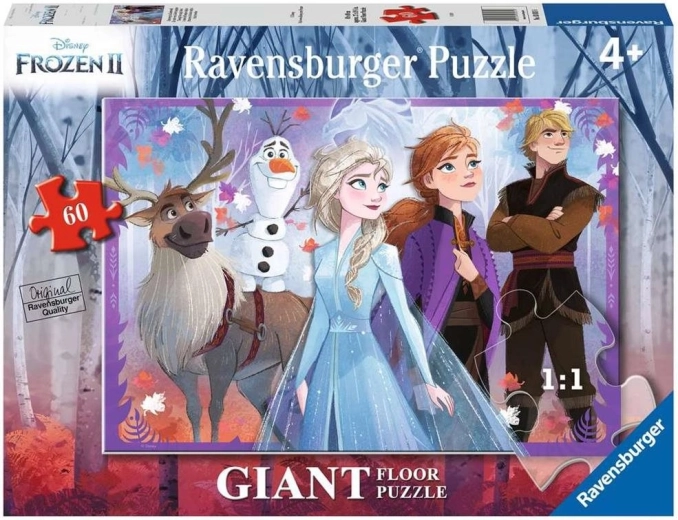 Ravensburger riesiges Bodenpuzzle Die Eiskönigin (60 Teile)