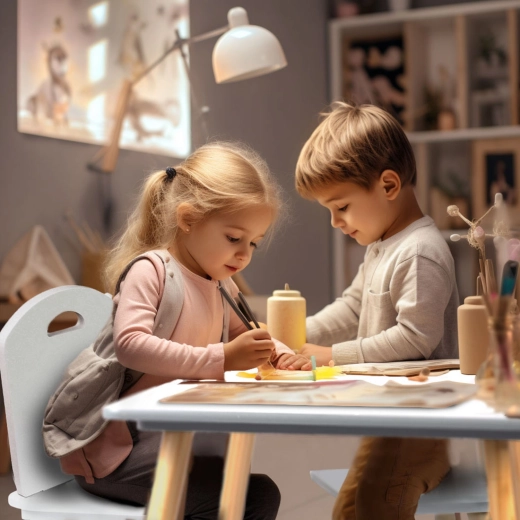 Ideal zum Malen, Spielen und für den Snack
