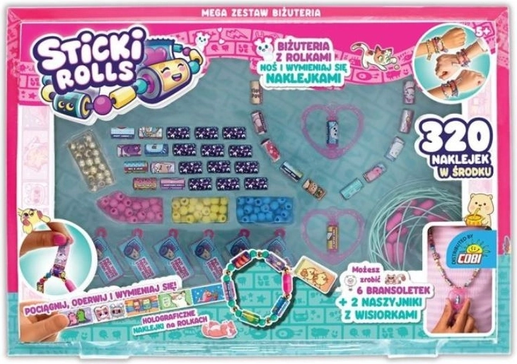 Sticki Rolls - Mega-Set Schmuck