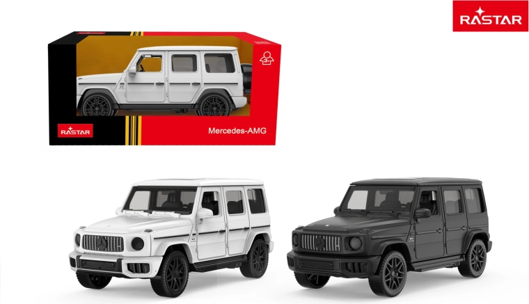 Rastar Metallauto Mercedes AMG G63 1:43 schwarz