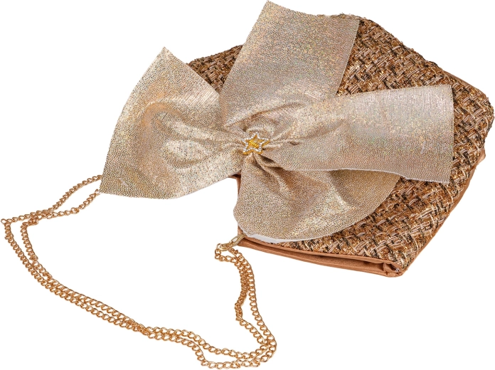 Elegante Handtasche mit Schleife für unterwegs