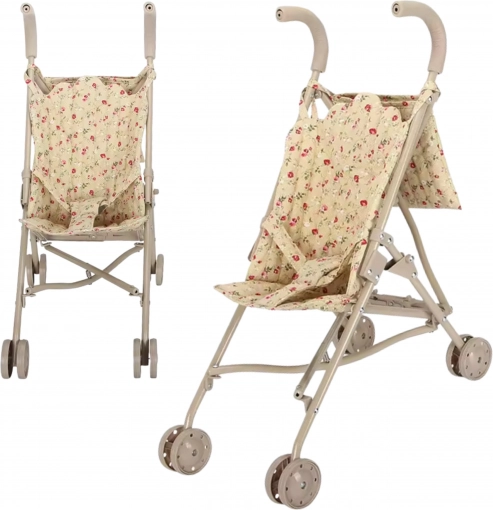 Puppenwagen mit Blumenmuster WOOPIE ROYAL