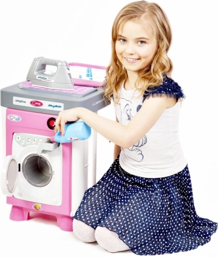 Kinderwaschmaschine mit Zubehör und Soundeffekten CARMEN 2