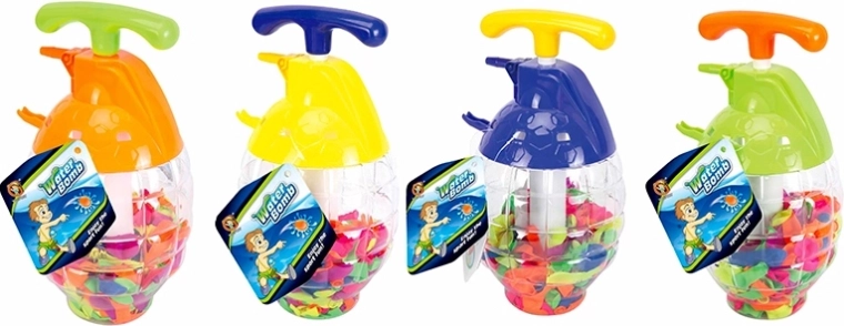 Wasserbomben mit Pumpe 250 Stk.
