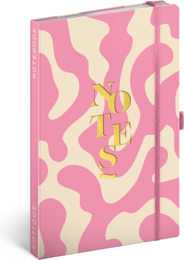 Notizbuch NOTIQUE rosa 13 × 21 cm