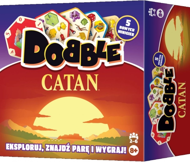 Dobble Catan – Reaktionsschnelles Kartenspiel
