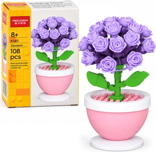 Bausatz Mini-Hortensie im Blumentopf – 1 Stück