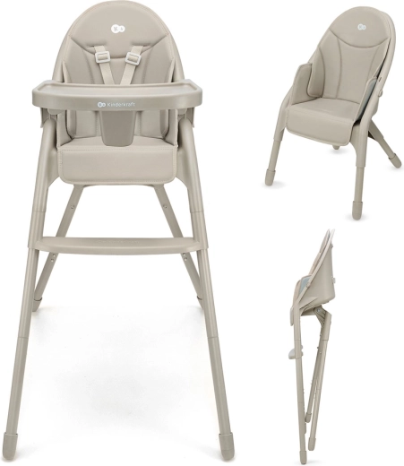 Kinderkraft Essstuhl Dinnly 2in1 beige