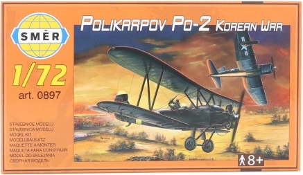 Směr Flugzeugmodellbausatz Polikarpov Po-2 (Koreakrieg) 1:72