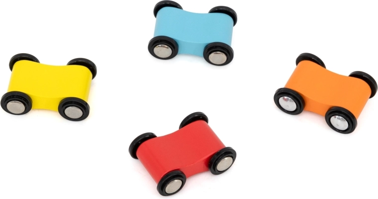 Autos und Kreisel in einem