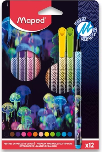 Maped Filzstifte Deepsea Paradise 12 Stk.