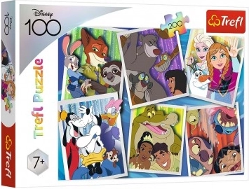 Puzzle 200 Teile DISNEY Helden