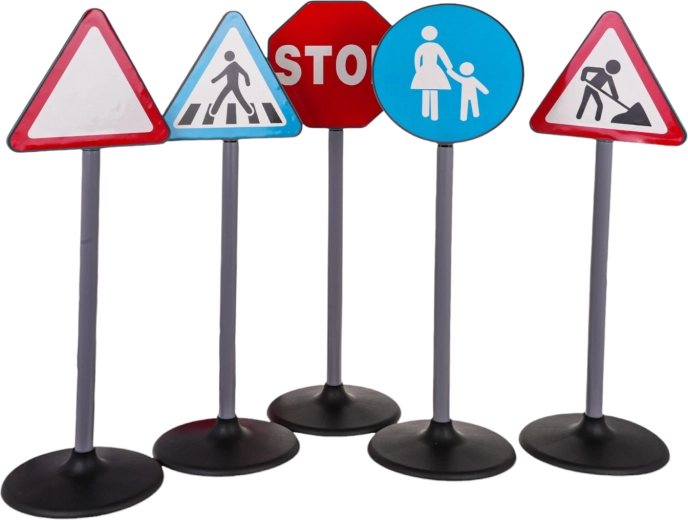 Set Verkehrszeichen für Kinder