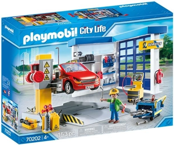 City Life Autowerkstatt Spielset