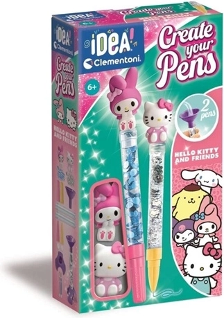 Clementoni Idea Mini-Stiftfabrik Hello Kitty und Freunde