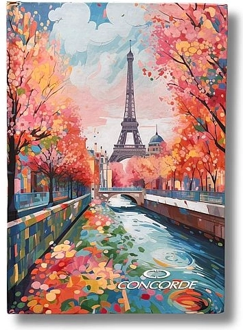 Notizbuch A5 liniert 8 mm, 100 Blatt CONCORDE