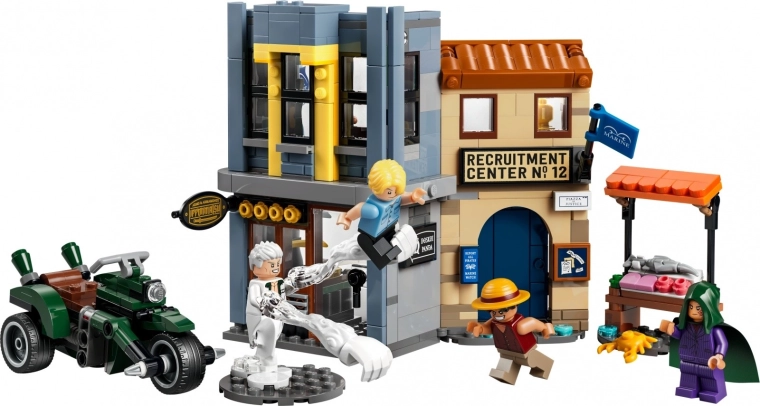Marktdiorama aus Logue Town