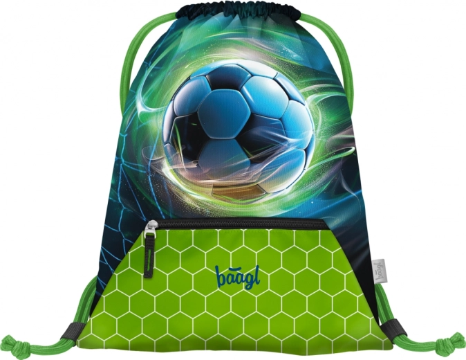 Baagl Beutel mit Tasche Fußballball