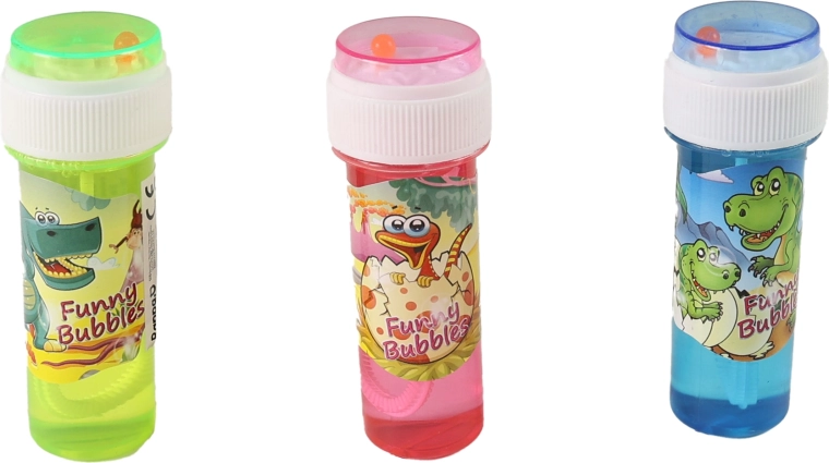 Glitzernde Seifenblasen