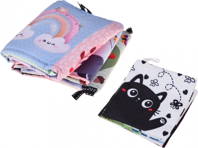 Kontrast-Büchlein und sicheres Spiegelchen