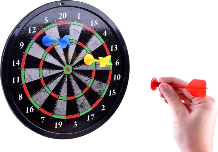 Beidseitige magnetische Dartscheibe