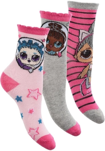 Kinder-Socken LOL Surprise! – 3 Paar