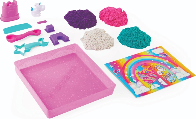 Vier glitzernde Farben für endloses Gestalten