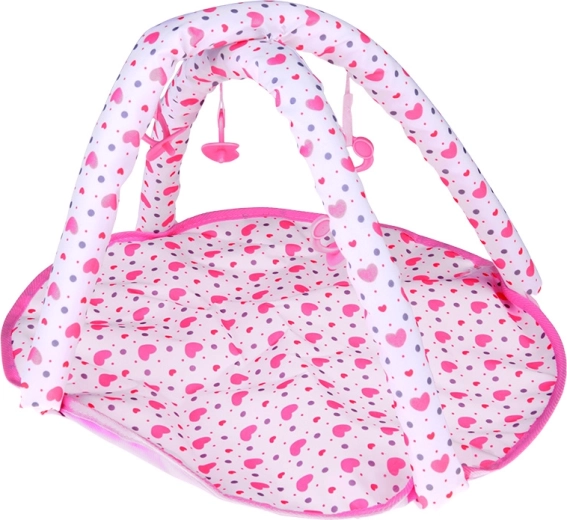 Spielmatte mit Spielbogen für sensorische Entdeckungen