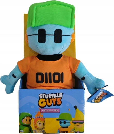 Ikonischer Robot Guy aus Stumble Guys