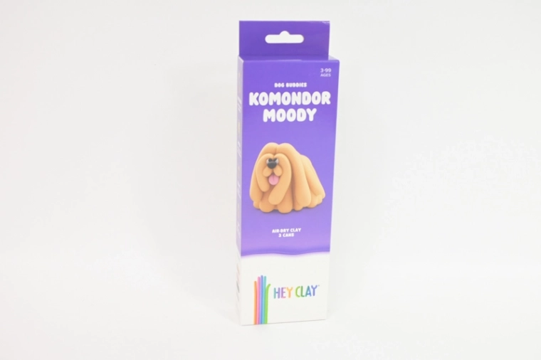 Hey Clay Hunde-Freunde Komondor – kreative Modelliermasse (3 Dosen)