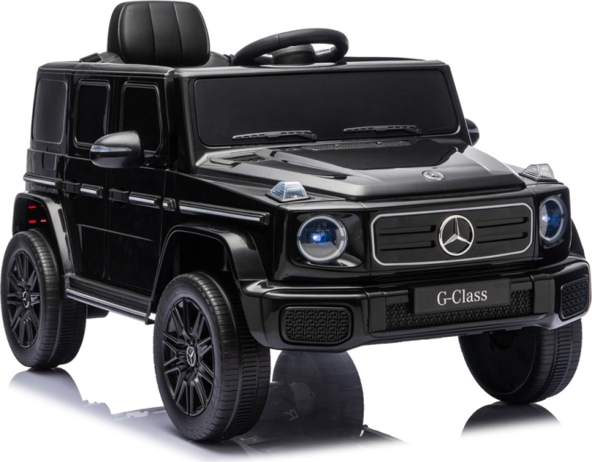 Elektrisches Kinderauto Mercedes G 4x4 24 V, schwarz
