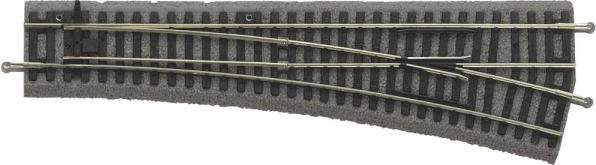 Piko rechte Weiche mit Unterbau