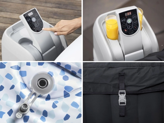 Schnelles Aufheizen bis 40 °C und smarter Timer