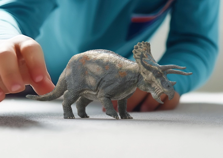 Robuste und standsichere Figur zum Spielen