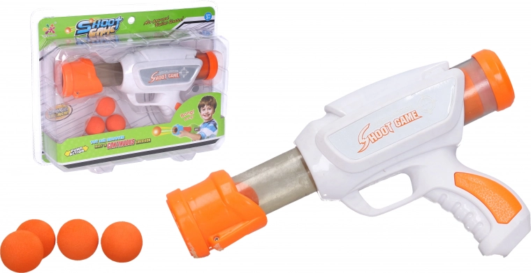 Pumpgewehr mit Schaumstoffkugeln