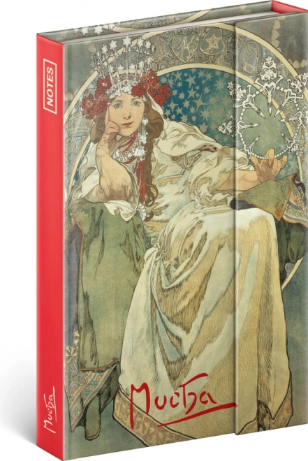 Notique Notizen mit Motiv von Alfons Mucha – Prinzessin