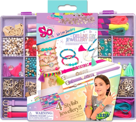 Tasia Deluxe-Set zur Herstellung von Halsketten und Armbändern