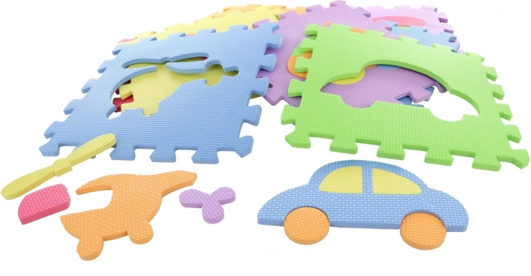 Lustiges Einlegepuzzle