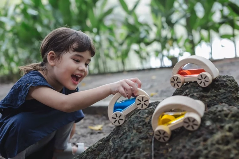Nachhaltiges, umweltfreundliches Spielzeug von PlanToys