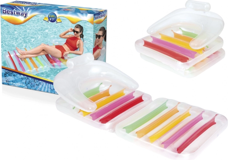 Bestway aufblasbare Liege mit Rückenlehne 2-in-1