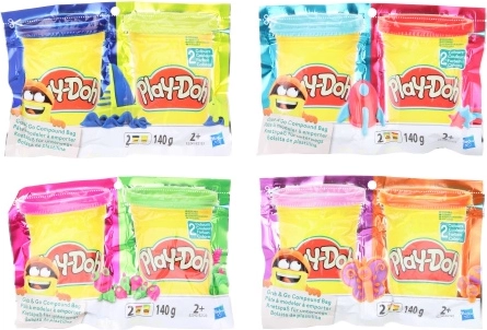 Play-Doh Knetmasse im Beutel – 2 Farben