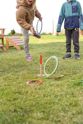 Holzausführung und einfache Spielregel