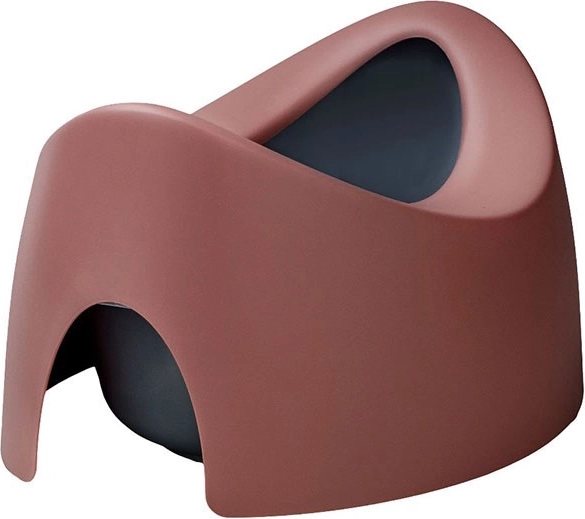 Beidseitiger ergonomischer Kinder-Nachttopf mit Ausguss Teggi rosa