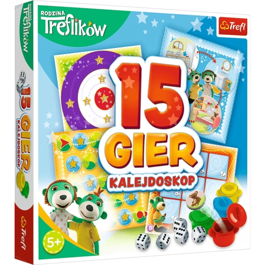 Kaleidoskop 15 Spiele TREFLIKI – Familienspiele