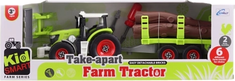 Schraubtraktor mit Anhänger