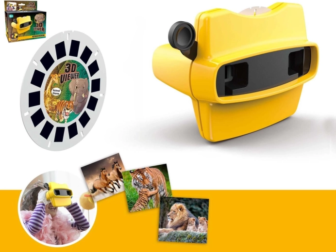 Safari-Projektions-3D-Brille in einer Schachtel