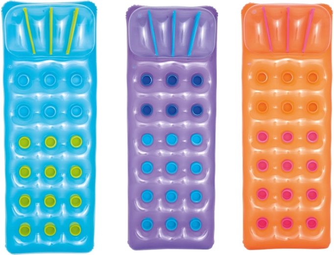 Aufblasbare Wasser-Liege 188 × 71 cm BESTWAY, orange