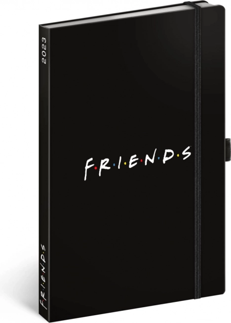 Liniertes Notizbuch NOTIQUE FRIENDS 13 × 21 cm