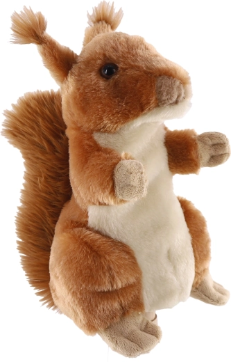 Handpuppe Eichhörnchen 27 cm aus Plüsch